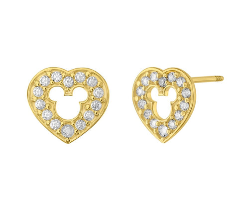 Broquel Disney Corazon Contorno   ENTRE JOYAS