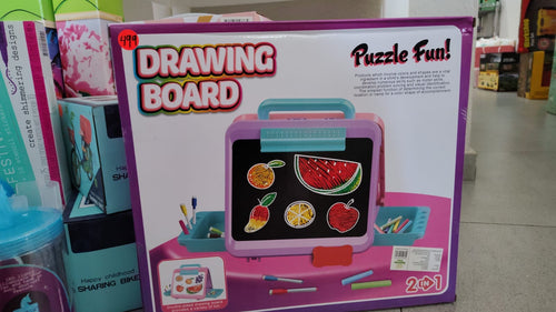 Drawing  board puzzle fun