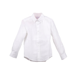 Camisa Basica Niño Blanca