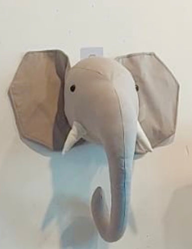 Head Elefante Gris