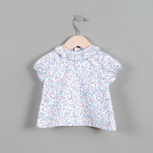 Camisa Lorenza Mc Pique Flores NAPI