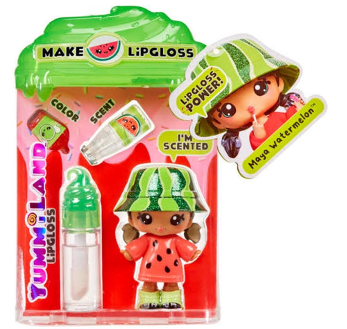 Make lipgloss verde yummi land