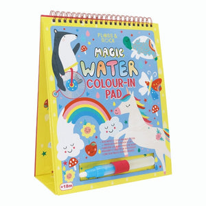 Libreta Magica Reutilizable, Pinta con Agua Hadas y Arcoiris