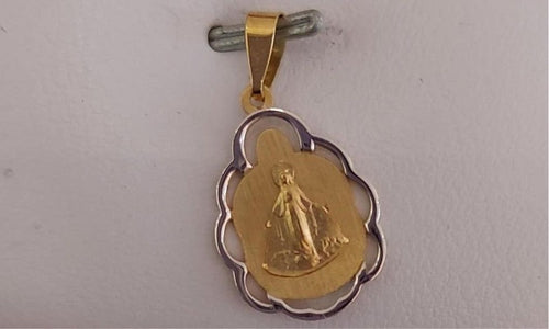 Medalla Virgen Milagrosa 2 Tonos