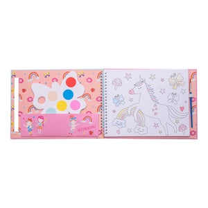 Cuaderno para Pintar, Hadas y Unicornios TOC TOC