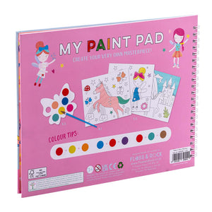 Cuaderno para Pintar, Hadas y Unicornios TOC TOC