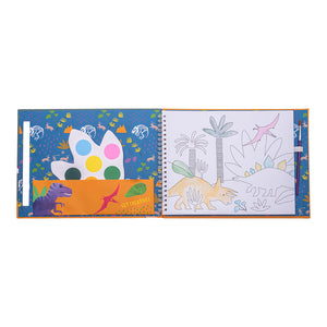 Cuaderno para pintar Dinosaurios PETIT NENE