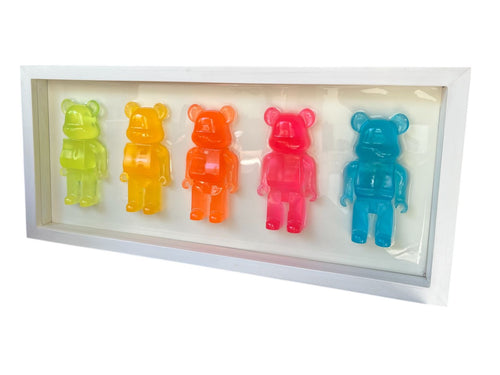 Cuadro 5 Bear Brick 38x64 cm