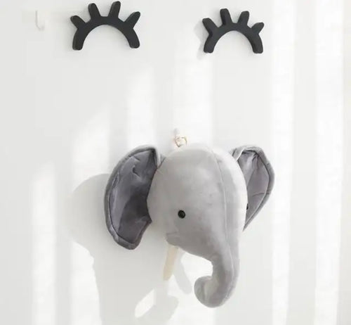 Head Elefante Baby Decoración