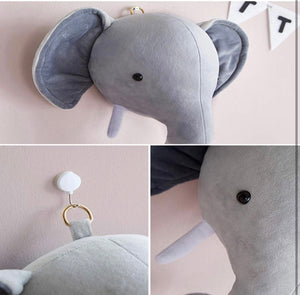 Head Elefante Baby Decoración