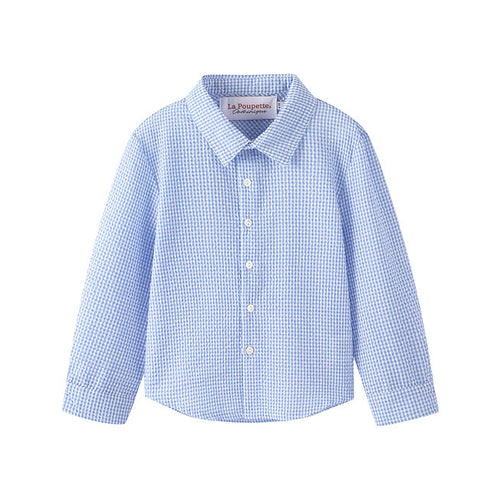 Camisa Vicky Azul Mini