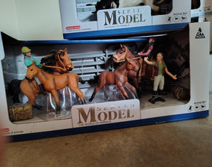 Set de caballos series model