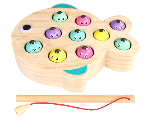 Juego de Pesca de Madera Magnetico