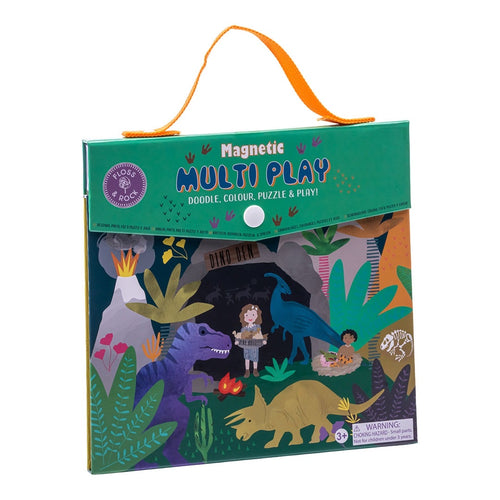 Escenarios Magnéticos Multi Juego 4 en 1 – Dinosaurios ALINA