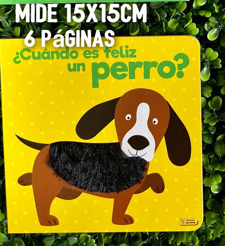 Cuento Chico Texturas ¿Cuando es Feliz un Perro?