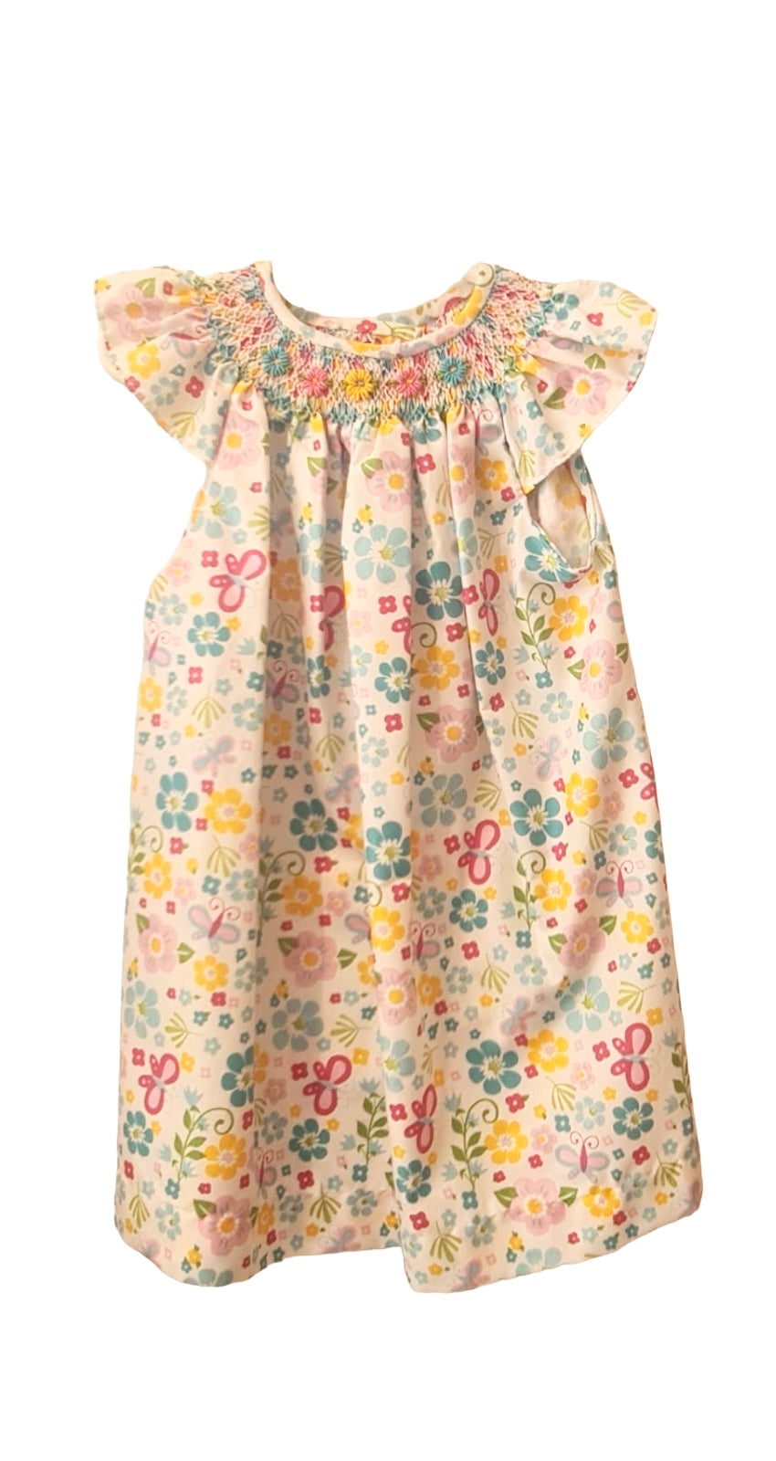 Vestido Smock Mariposas PETIT NENE