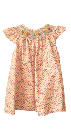 Vestido Smock Floral  PETIT NENE