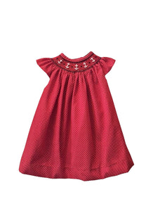 Vestido Smock Rojo Marinero  PETIT NENE