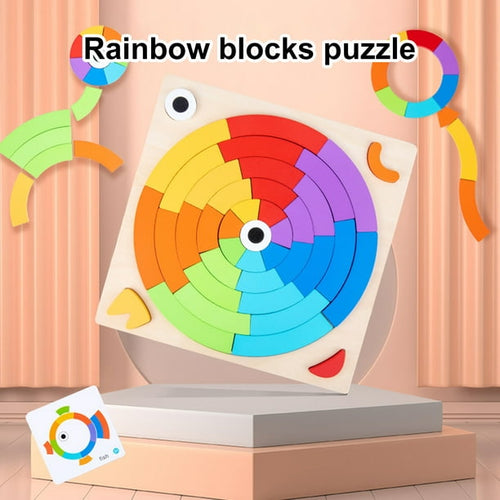 Rainbow Puzzle CHIKY MARKET