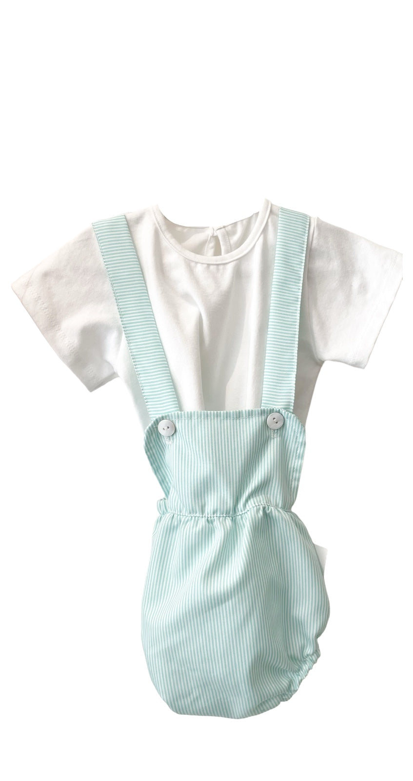 Conjunto Niño Rayas Menta PETIT NENE