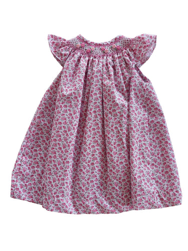 Vestido Rosa Flores PETIT NENE