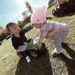 Gorro para Amarrar y PomPom CHIKY NYNO