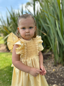 Vestido Panalillo Amarillo