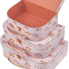 Cargar imagen en el visor de la galería, Rainbow Suitcases Pinks