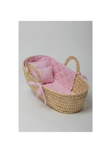 Cesta Rosa Pastel