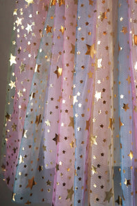 Vestido Tutú  Estrellas Doradas